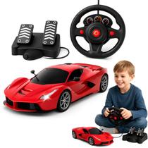 Carro de Controle Remoto Hot Wheels RC Turbo Vermelho - Mattel