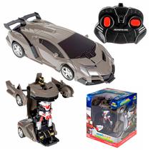 Carro De Controle Remoto Infantil Que Se Transforma Em Robô - Art Brink