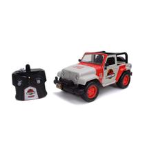 Carro de controle remoto Jada Jurassic Park Jeep Wrangler 1:16 Carro de controle remoto Jada Jurassic Park Jeep Wrangler 1:16