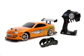 Carro de controle remoto Jada Toys Fast & Furious 1:10 Toyota Supra