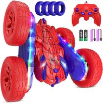 Carro de controle remoto Jimdella Spider RC Stunt 360 Flips Kids 5-7