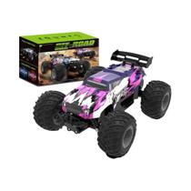 Carro De Controle Remoto JJRC Q175 Escala 1:18, 20 Km/h, Luz LED, Off-Road, Drift, Monster Truck,