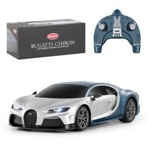 Carro de controle remoto MIEBELY Bugatti Chiron escala 1/24 com luz