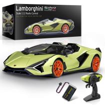 Carro de Controle Remoto MIEBELY Lamborghini - Escala 1:12 - Verde