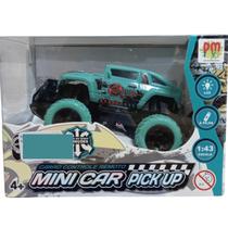 Carro de Controle Remoto Mini Car Pick Up Verde c/ Luz Dm