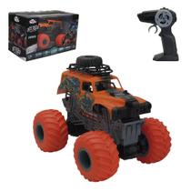 Carro de Controle Remoto Off Road Função Total - Preto Super Branco Beast Laranja Atomic