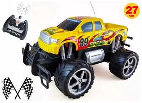 Carro de Controle Remoto Pickup Truck Racing Big Wheel - Toys&Toys