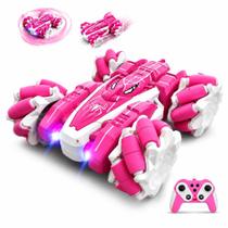 Carro de Controle Remoto Pink-X Drift Spider 360 com Luz LED - ToyKing Carro de Controle Remoto Pink-X Drift Spider 360 com Luz LED - ToyKing