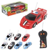 Carro de Controle Remoto Police 1:24 - 3 Funções - Cores Sortidas - Well Kids