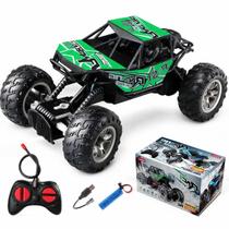 Carro de Controle Remoto Racing OFF ROAD VERDE