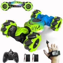 Carro de Controle Remoto RC HOSHIPLAY 1:24 4WD Verde com Controle por Gestos Carro de Controle Remoto RC HOSHIPLAY 1:24 4WD Verde com Controle por Gestos