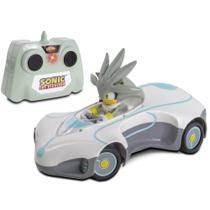 Carro de Controle Remoto Sonic Team Sonic Racing - Prata 1:28 Carro de Controle Remoto Sonic Team Sonic Racing - Prata 1:28
