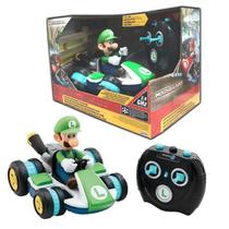 Carro de Controle Remoto Super Mario Luigi Racer - Candide