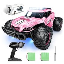 Carro de controle remoto Tecnock Pink 1/16 Scale 20 Km/h para crianças
