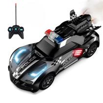 Carro de controle remoto TOOTY TOY Police com efeito de fumaça para crianças a partir de 3 anos Carro de controle remoto TOOTY TOY Police com efeito de fumaça para crianças a partir de 3 anos