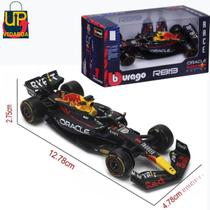 Carro de Corrida Burago - F1 Red Bull azul - Miniatura 1:43 13cm Carro de Corrida Burago - F1 Red Bull azul - Miniatura 1:43 13cm