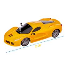 Carro De Corrida De Controle Remoto Multikids Racing Control Speed X 1:16 Amarelo - Multilaser