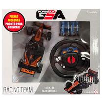 Carro de Corrida Fórmula GSA com Controle Remoto 3 Funções Candide Carro de Corrida Fórmula GSA com Controle Remoto 3 Funções Candide