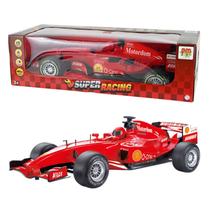 Carro De Corrida Fricção Formula 1 Grande Coleção Luz E Som