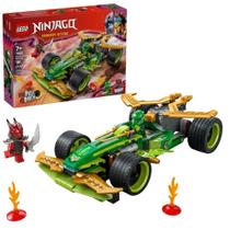 Carro de corrida lego ninjago pull-back do lloyd 181 peças 71828