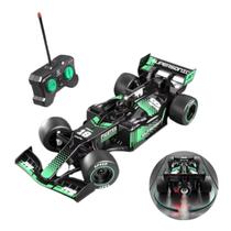 Carro de Corrida Mini F1 Controle Remoto Com Fumaça LED Carro de Corrida Mini F1 Controle Remoto Com Fumaça LED