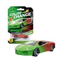 Carro De Corrida Mini Off-Road De Liga Metálica Que Muda De Cor Com Sensor De Temperatura, Brinquedo