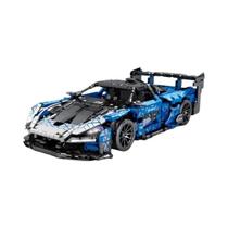 Carro de Corrida Senna GTR - Blocos de Construção para Crianças com Controle Remoto