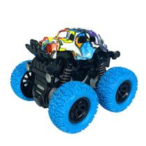 Carro de dublê de inércia DIY Artesanato Graffiti Pintura Brinquedos Off Road Modelo Carro Presente para Crianças