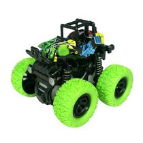 Carro de dublê de inércia DIY Artesanato Graffiti Pintura Brinquedos Off Road Modelo Carro Presente para Crianças