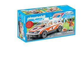 Carro de Emergência Playmobil com Sirene