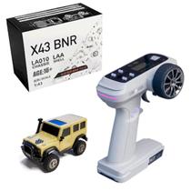 Carro de escalada RC LOCHE LDARC X43 1/43 elétrico Mini RTR Carro de escalada RC LOCHE LDARC X43 1/43 elétrico Mini RTR