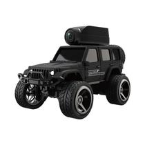 Carro De Escalada RC Mini 1:64 Com Luz LED E Câmera HD, Brinquedo De Controle Remoto Em Liga Para