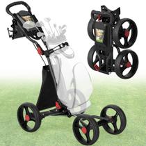 Carro de Golf Clyvira CruiseMaster V8 Plegable de 4 Ruedas Negro