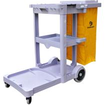 Carro de Limpeza Funcional América Amarelo - CF2005 - BRALIMPIA