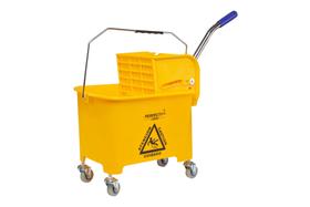 Carro De Limpeza Funcional Profissional Espremedor 20 Litros