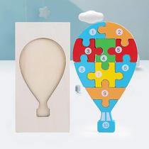 Carro de madeira Puzzle Toy Shxx 3D para crianças com mais de 3 anos
