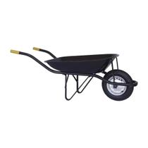 Carro de Mao Preto Caçamba Metalica 45l Pneu e Camera - Maestro Carro de Mao Preto Caçamba Metalica 45l Pneu e Camera - Maestro