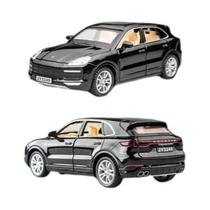 Carro De Metal Em Miniatura Porsche Cayenne Turbos 1:32 Para Meninos, Brinquedo De Liga Leve,