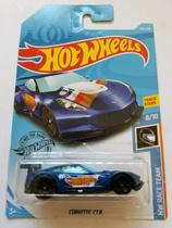 Carro de metal fundido Mattel Corvette C7.R 1:64 azul Carro de metal fundido Mattel Corvette C7.R 1:64 azul