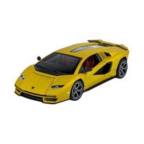 Carro De Modelo Em Escala 1:24 Lamborghini Countach LPI 800-4 Com Som E Luz, Brinquedo Para Crianças