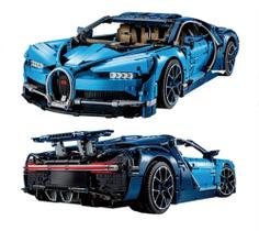 Carro de montar bugatti technique com 4031 peças modelo 86001 escala 1:8