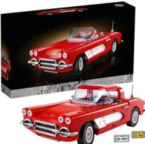 Carro de montar modelo corvette modelo 10321 com 1210 peças Carro de montar modelo corvette modelo 10321 com 1210 peças