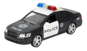 Carro De Polícia Com Som E Luzes Realista Brinquedo Infantil