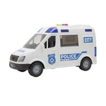 Carro De Resgate Da Policia De Brinquedo Com Sirene Zippy Policia CF2386