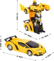 Carro de transformação de controle remoto, robô RC recarregável 360Rot Carro de transformação de controle remoto, robô RC recarregável 360Rot