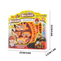 Carro de trem montado criativo carro de trem elétrico diy brinquedo infantil educacional