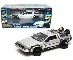 Carro De Volta Para O Futuro 2 Delorean Time Machine 1/24 Carro De Volta Para O Futuro 2 Delorean Time Machine 1/24