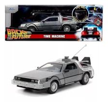 Carro DeLorean Time Machine De Volta Para O Futuro 1/24 Jada Carro DeLorean Time Machine De Volta Para O Futuro 1/24 Jada