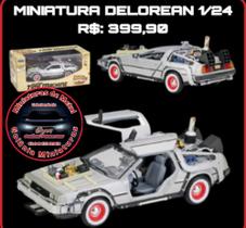 Carro Delorean Time Máquina Do Tempo Miniatura