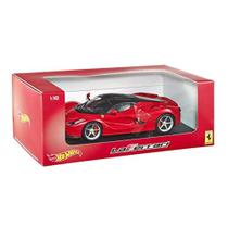 Carro Diecast Hot Wheels LaFerrari Vermelho Escala 1:18 Carro Diecast Hot Wheels LaFerrari Vermelho Escala 1:18